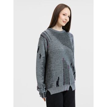 Джемпер Denim свободного силуэта на заказ, полушерсть, размер S