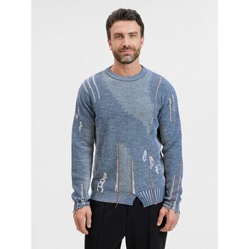 Джемпер Denim свободного силуэта на заказ, полушерсть, размер XL