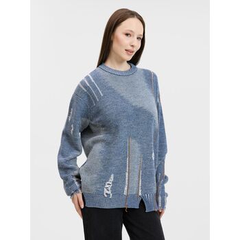 Джемпер Denim свободного силуэта на заказ, полушерсть, размер XL