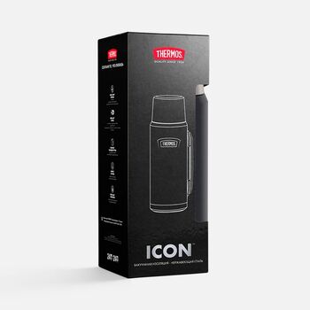 Термос Icon 1200, черный
