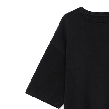 Джемпер с коротким рукавом Siluetti Volumica, черный, размер XL/XXL