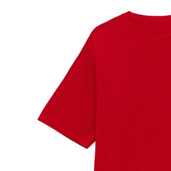 Джемпер с коротким рукавом Siluetti Volumica, красный, размер XL/XXL
