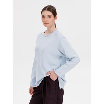 Лонгслив унисекс Siluetti Fuori, светло-голубой, размер L/XL