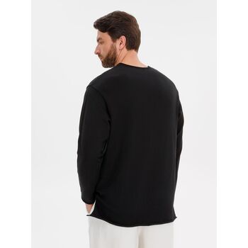 Лонгслив унисекс Siluetti Fuori, черный, размер L/XL