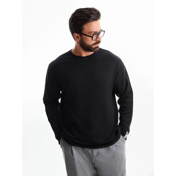 Лонгслив унисекс Siluetti Fuori, черный, размер L/XL