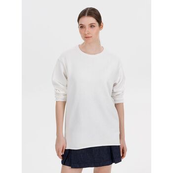 Лонгслив унисекс Siluetti Fuori, молочно-белый, размер L/XL