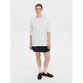 Лонгслив унисекс Siluetti Fuori, молочно-белый, размер L/XL
