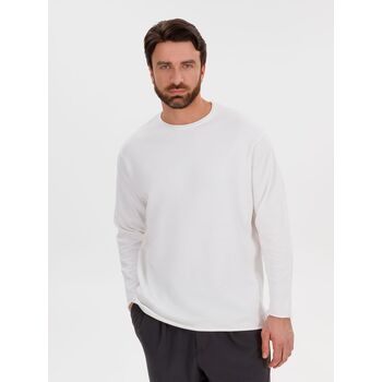 Лонгслив унисекс Siluetti Fuori, молочно-белый, размер L/XL