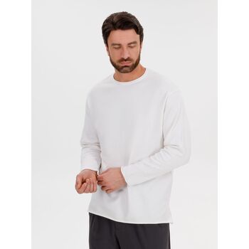 Лонгслив унисекс Siluetti Fuori, молочно-белый, размер L/XL