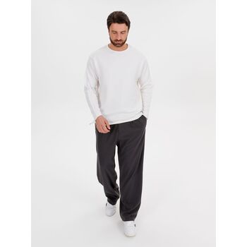 Лонгслив унисекс Siluetti Fuori, молочно-белый, размер L/XL
