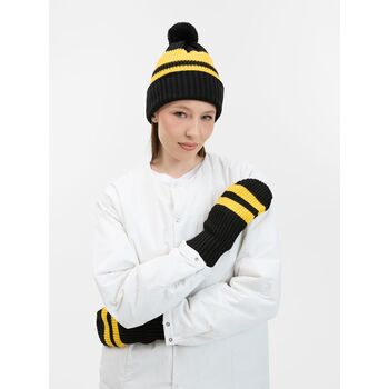 Варежки Winwear, черные, размер L/XL