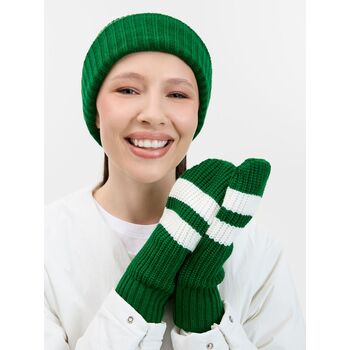Варежки Winwear, зеленые (глубокий зеленый), размер S/M