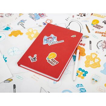 Наклейки ПВХ Sticker Pack на заказ, L