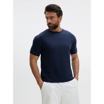 Футболка унисекс Durington, темно-синяя, размер 3XL/4XL