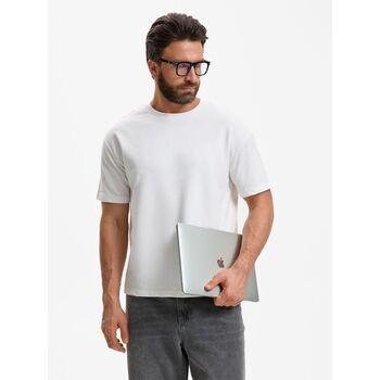 Футболка унисекс Durington, белая, размер M/L