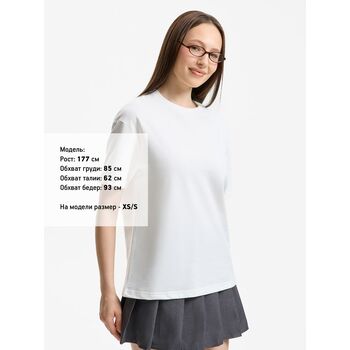 Футболка унисекс Durington, белая, размер XL/XXL