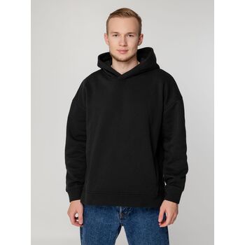 Худи оверсайз унисекс Tolla, черное, размер XL/2XL