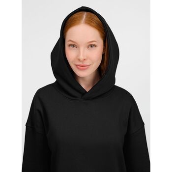 Худи оверсайз унисекс Tolla, черное, размер XL/2XL