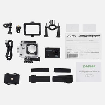 Экшн-камера Digma DiCam 320, черная