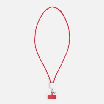 Кабель-ланьярд energyFlex Pro, красный