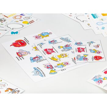 Наклейки UV-DTF Sticker Pack на заказ, M