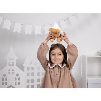 Мягкая игрушка «Мишка Cuddleton» в белом худи