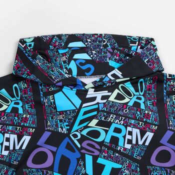 Худи унисекс Morfiss с полной запечаткой на заказ, размер XL/XXL
