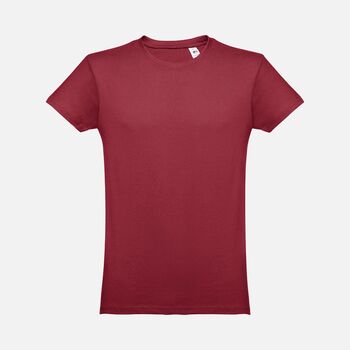 Футболка мужская Luanda, бордовая, размер 3XL