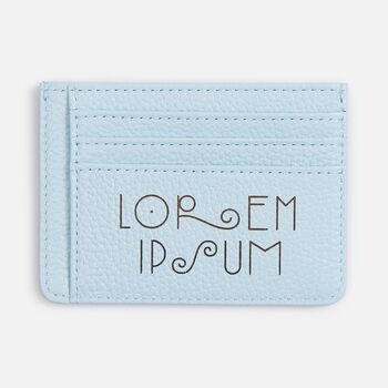 Чехол для карт Unison, голубой
