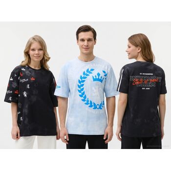 Футболка мужская Originelli с полной запечаткой на заказ, размер L