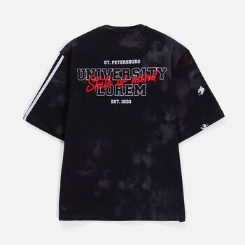 Футболка мужская оверсайз Originelli Terry с полной запечаткой на заказ, размер XL