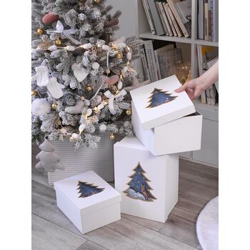 Коробка Christmas Tree, L