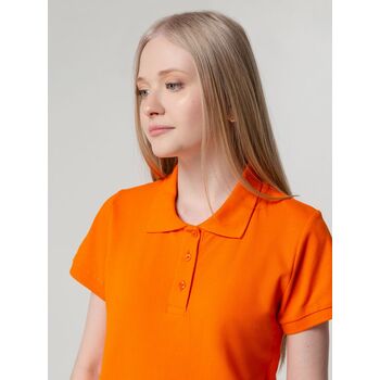 Рубашка поло женская Virma lady, оранжевая, размер S