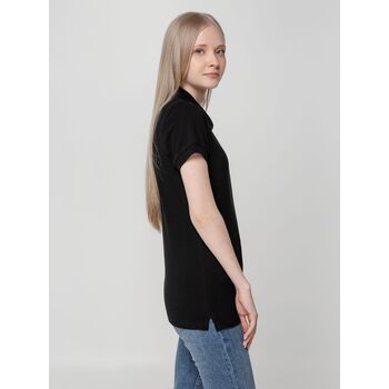 Рубашка поло женская Virma lady, черная, размер 3XL