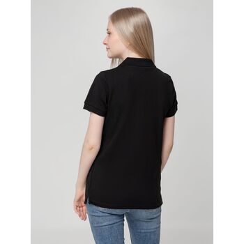 Рубашка поло женская Virma lady, черная, размер 3XL