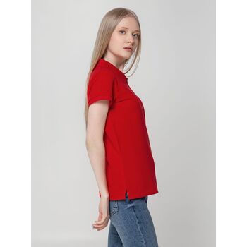 Рубашка поло женская Virma lady, красная, размер S