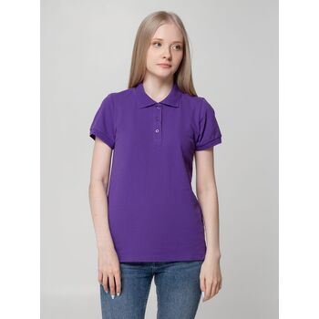 Рубашка поло женская Virma lady, фиолетовая, размер S