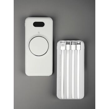 Внешний аккумулятор Omni Pro 10000 мАч, белый
