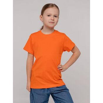Футболка детская T-Bolka Kids, оранжевая, 10 лет