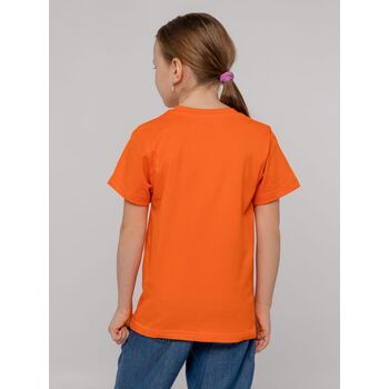 Футболка детская T-Bolka Kids, оранжевая, 14 лет