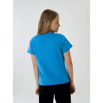 Футболка детская T-Bolka Kids, бирюзовая, 6 лет