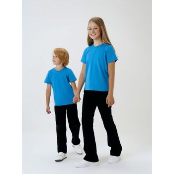 Футболка детская T-Bolka Kids, бирюзовая, 6 лет