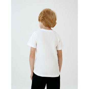 Футболка детская T-Bolka Kids, белая (теплый оттенок), 14 лет