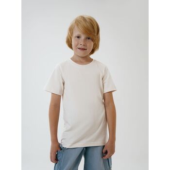 Футболка детская T-Bolka Kids, молочно-белая, 6 лет