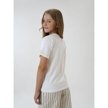 Футболка детская T-Bolka Kids, белая (белоснежная), 12 лет