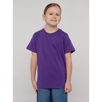 Футболка детская T-Bolka Kids, фиолетовая, 8 лет