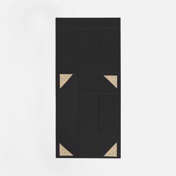 Коробка складная Quadra Fold, черная