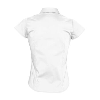 Рубашка женская с коротким рукавом Excess белая, размер XS