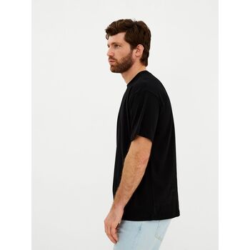Футболка Oversize Premium, черная, размер S