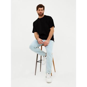Футболка Oversize Premium, черная, размер S